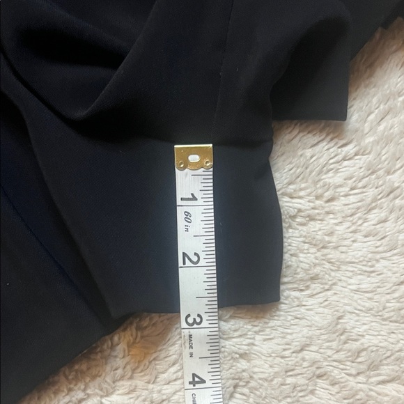 Sandro Elegant Black Romper Beautiful Construction sz 40 est 8 - Picture 9 of 16